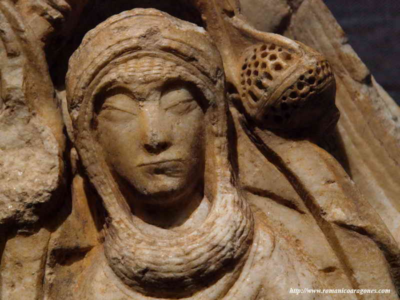 CARA DE MARÍA ASCENDIDA AL CIELO